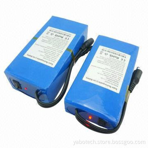 Deep Cycle Long Lifespan Li-ion Battery Pack, 12V/60Ah